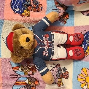 Vintage Atlanata Braves Teddy Bear